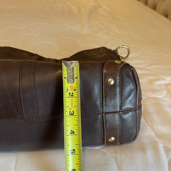 Coach Carly Brown leather Hobo with Coach wallet - Picture 8 of 9